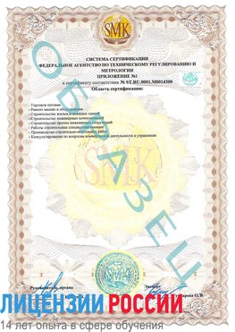 Образец сертификата соответствия (приложение) Пулково Сертификат OHSAS 18001